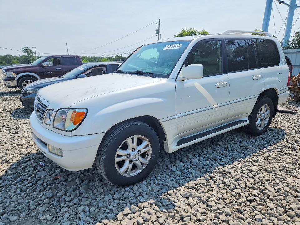 2005 Lexus Lx 470 VIN JTJHT00W153551782 COPART salvage auction — MINOR DENT/SCRATCHES, MT - CERTIFICATE OF TITLE, sold $5,300 on 2026-07-20 (photo 1)