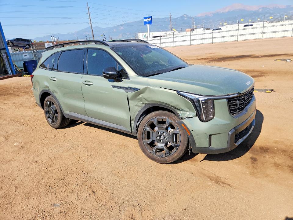 2024 Kia Sorento VIN 5XYRKDJFXRG254849 COPART salvage auction — SIDE, Co - Salvage Title, sold $14,200 on 2026-07-27 (photo 4)