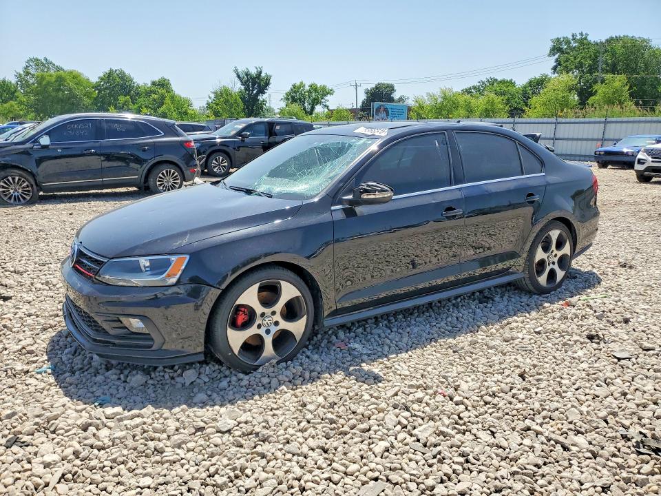 2016 Volkswagen Jetta VIN 3VW4T7AJ0GM340925 COPART salvage auction — ROOF, IL - SALVAGE CERTIFICATE, sold $3,400 on 2026-07-31 (photo 1)