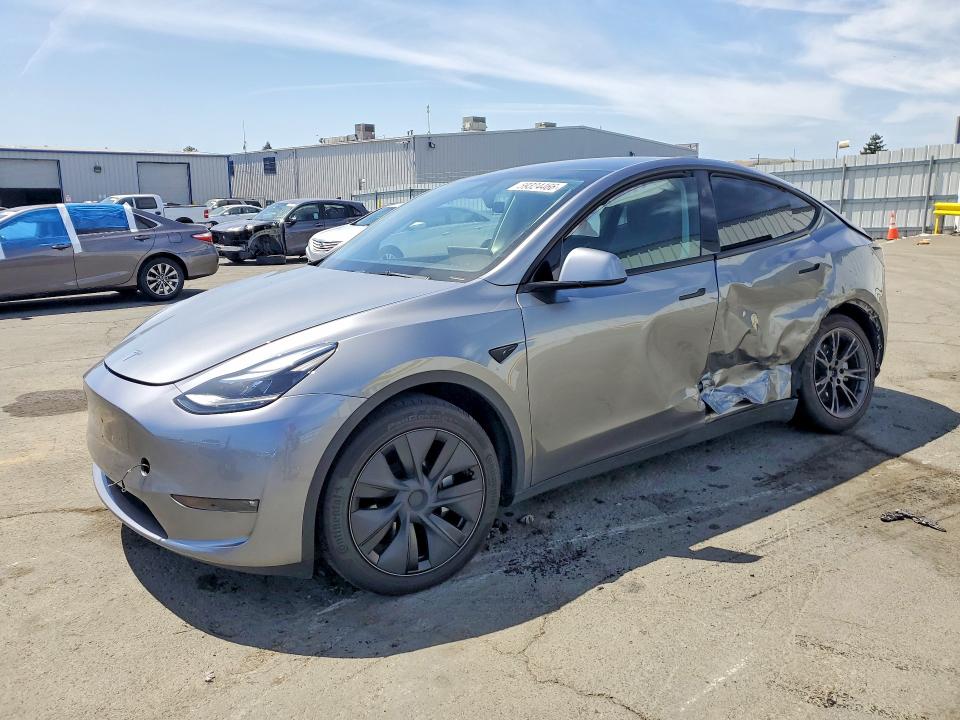 2025 Tesla Model y VIN 7SAYGDEE0SF281167 — COPART salvage auction photo