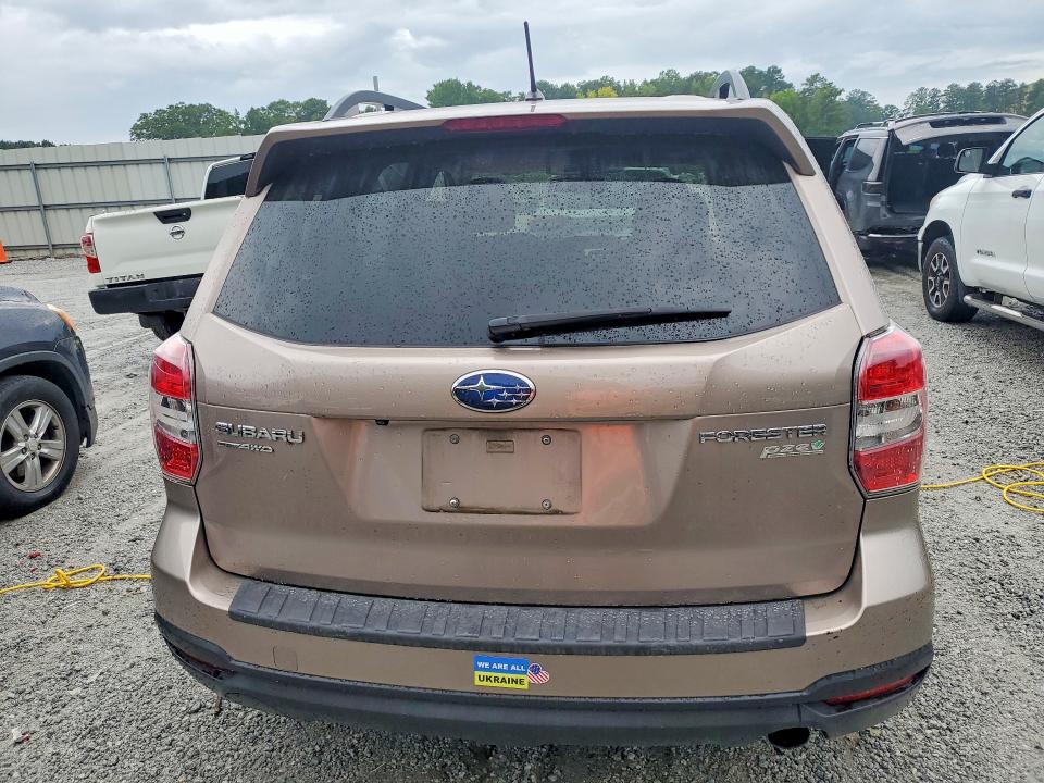 2015 Subaru Forester VIN JF2SJAHC7FH406900 COPART salvage auction — MECHANICAL, GA - CERTIFICATE OF TITLE, sold $1,450 on 2026-07-27 (photo 6)