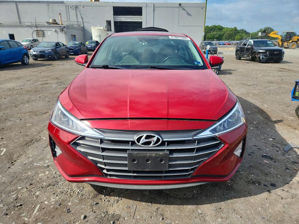2020 Hyundai Elantra VIN KMHD84LF8LU075121 COPART salvage auction — MECHANICAL, Va - Certificate Of Title, sold $1,500 on 2026-07-29 (photo 5)