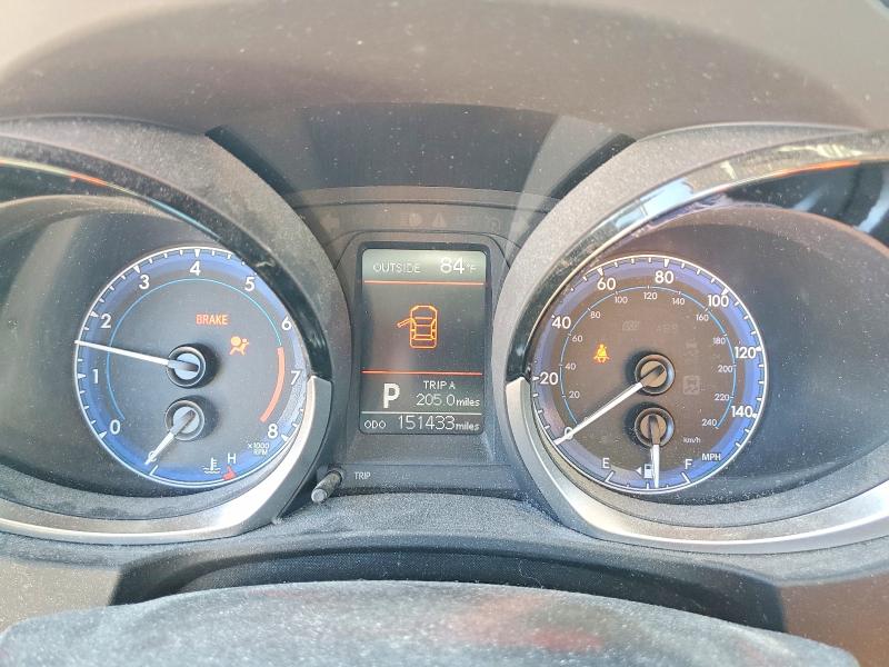2015 Toyota Corolla VIN 5YFBURHE1FP217282 COPART salvage auction — REAR END, Ca - Salvage Certificate, sold $3,650 on 2026-07-24 (photo 9)