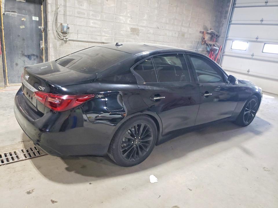 2018 Infiniti Q50 VIN JN1EV7AP5JM591161 COPART salvage auction — MECHANICAL, Mn - Cert Of Title-Prior Salvage, sold $1,200 on 2026-07-30 (photo 3)