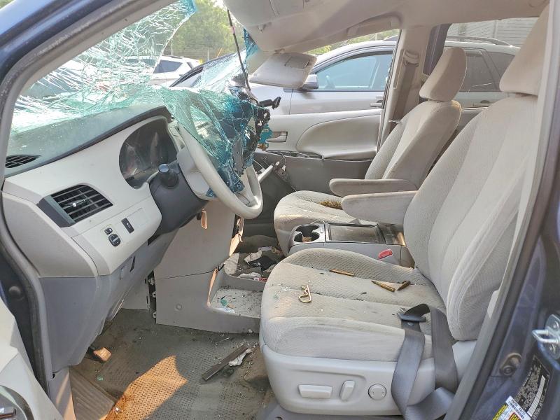 2013 Toyota Sienna VIN 5TDKK3DC9DS404992 COPART salvage auction — ALL OVER, PA - CERTIFICATE OF SALVAGE, sold $575 on 2026-07-23 (photo 7)