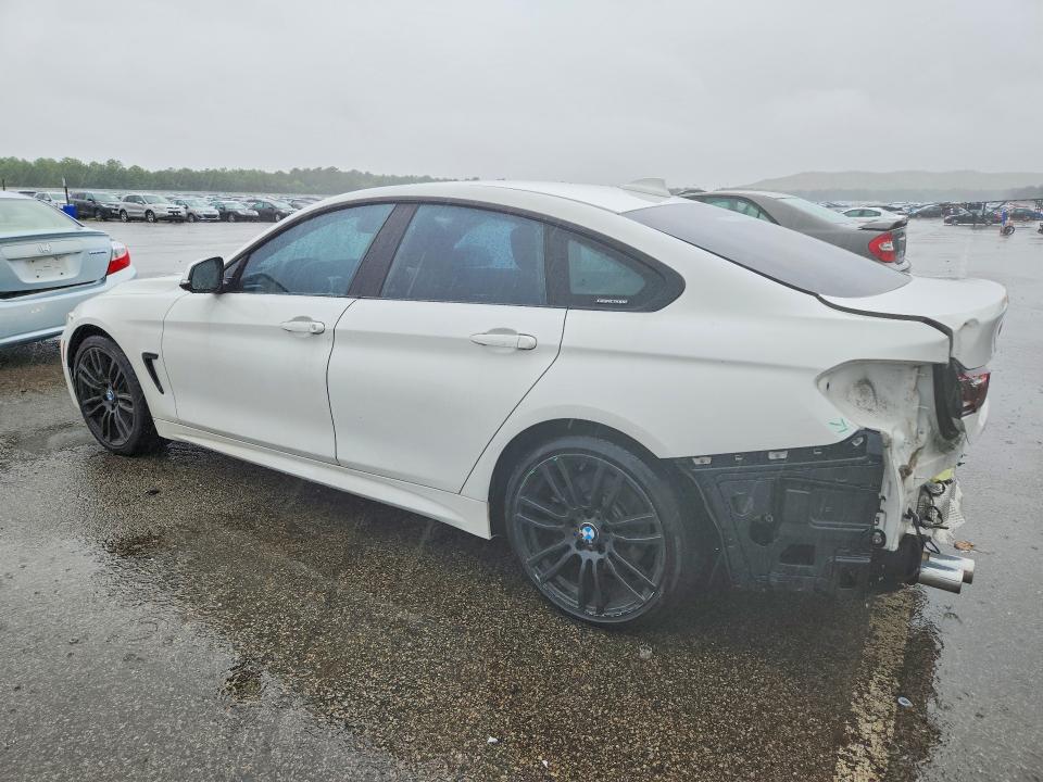 2017 BMW 4er VIN WBA4F7C53HG787476 COPART salvage auction — REAR END, Ny - Mv-907A Salvage Certificate, sold $5,200 on 2026-08-14 (photo 2)