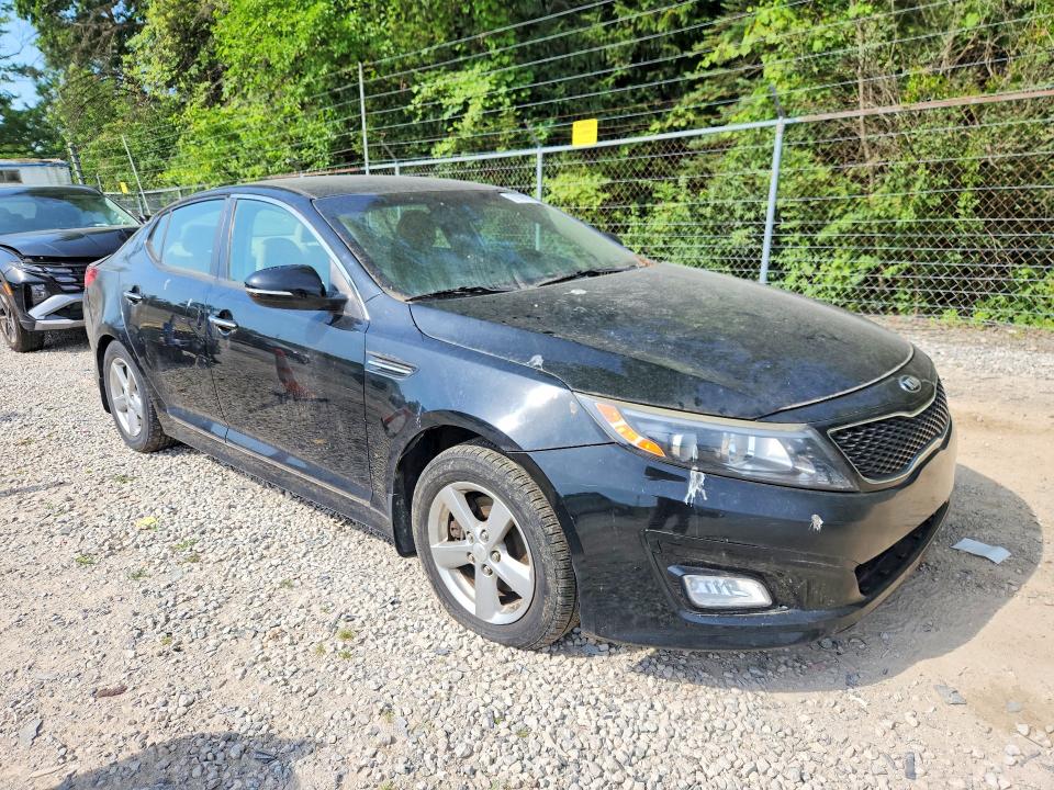 2015 Kia Optima VIN 5XXGM4A79FG442501 COPART salvage auction — MECHANICAL, Oh - Certificate Of Title, sold $550 on 2026-07-29 (photo 4)