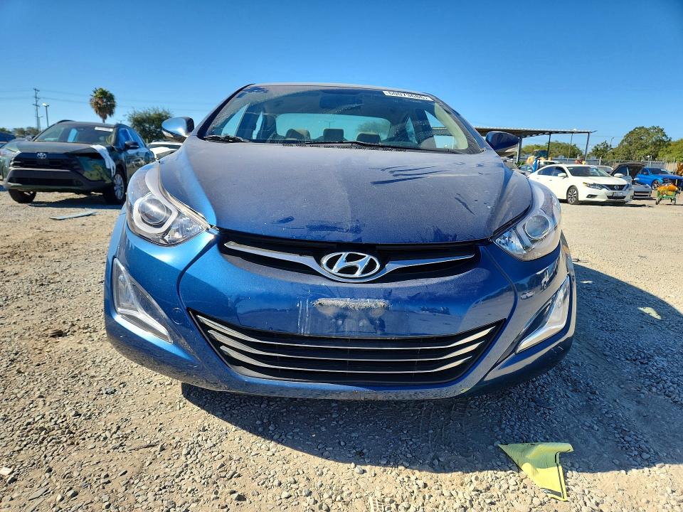 2015 Hyundai VIN KMHDH4AEXFU425198 COPART salvage auction — REAR END, Ca - Salvage Certificate, sold $1,400 on 2026-07-24 (photo 5)