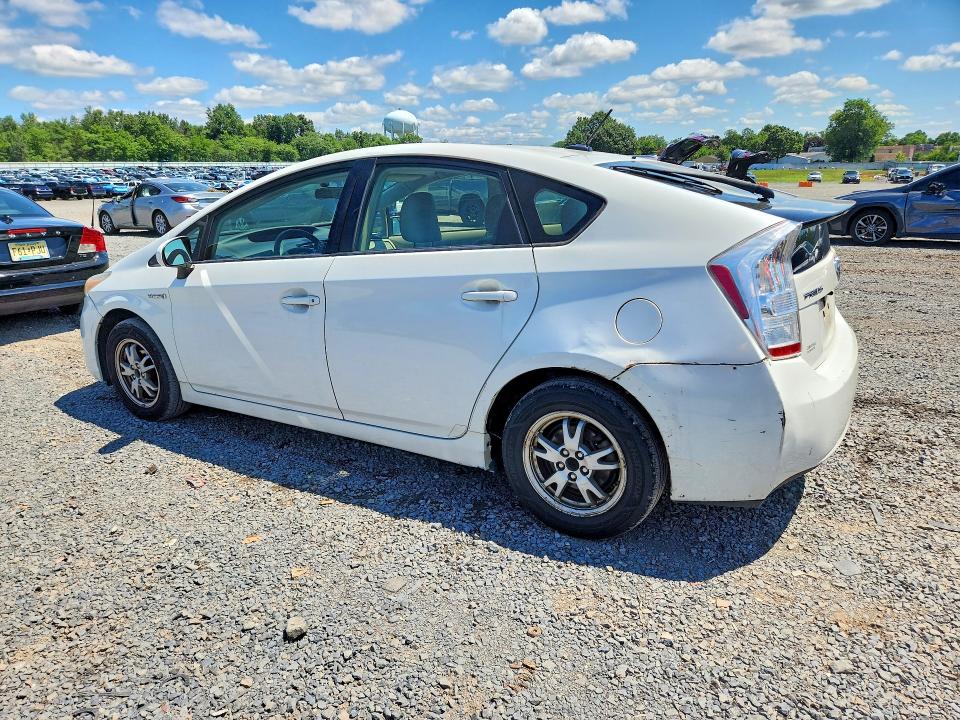 2011 Toyota Prius VIN JTDKN3DU4B1399954 COPART salvage auction — MECHANICAL, Nj - Cert Of Title W/Salvage Histor, sold $2,000 on 2026-07-10 (photo 2)
