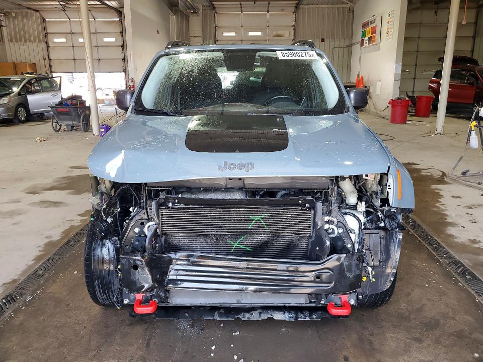 2017 Jeep Renegade VIN ZACCJBCB9HPE45717 COPART salvage auction — FRONT END, Pa - Certificate Of Salvage, sold $2,700 on 2026-08-13 (photo 5)