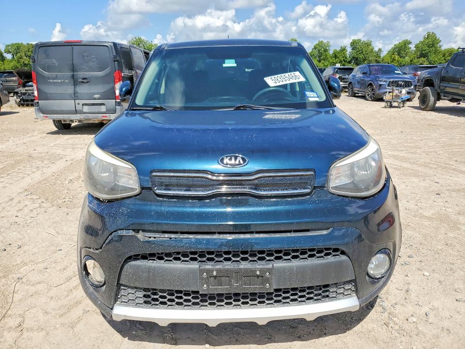 2018 Kia Soul VIN KNDJP3A55J7600226 COPART salvage auction — FRONT END, TX - SALVAGE VEHICLE TITLE (P), sold $1,100 on 2026-07-17 (photo 5)