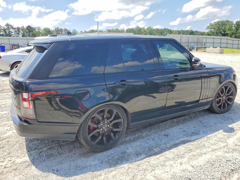 2016 Land rover RANGE ROVER VIN SALGS2PF8GA298714 COPART salvage auction — MECHANICAL, Ga - Certificate Of Title, sold $8,700 on 2026-07-28 (photo 3)
