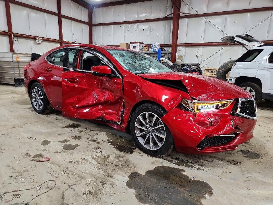 2020 Acura Tlx VIN 19UUB1F59LA015598 COPART salvage auction — FRONT END, De - Salvage Certificate, sold $0 on 2026-09-12 (photo 4)