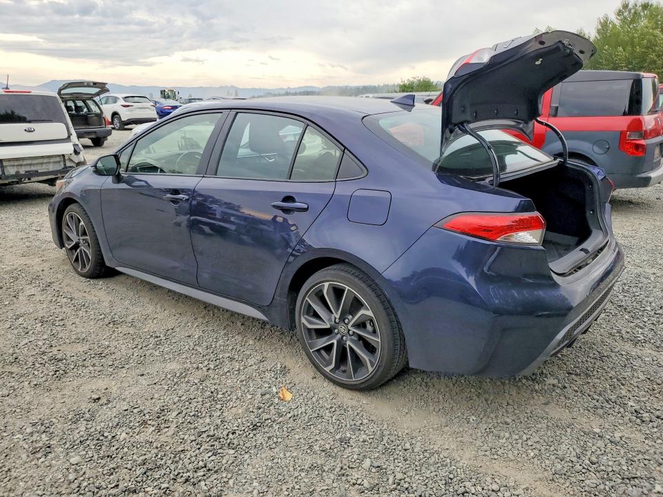 2020 Toyota Corolla VIN JTDM4RCE1LJ013825 COPART salvage auction — REAR END, Wa - Bill Of Sale, sold $950 on 2026-07-27 (photo 2)