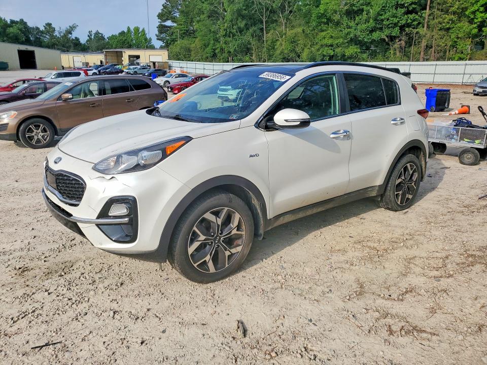 2020 Kia Sportage VIN KNDPNCAC8L7697035 COPART salvage auction — FRONT END, Pa - Dealer Only Clean Title, sold $3,500 on 2026-07-17 (photo 1)