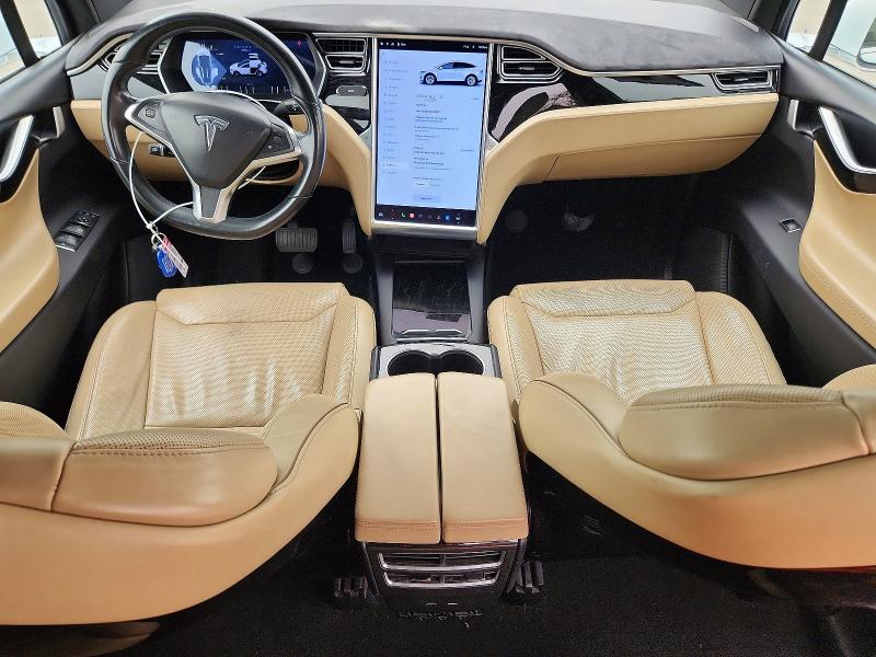2016 Tesla Model x VIN 5YJXCBE28GF013425 COPART salvage auction — SIDE, Ny - Mv-907A Salvage Certificate, sold $6,600 on 2026-07-20 (photo 8)