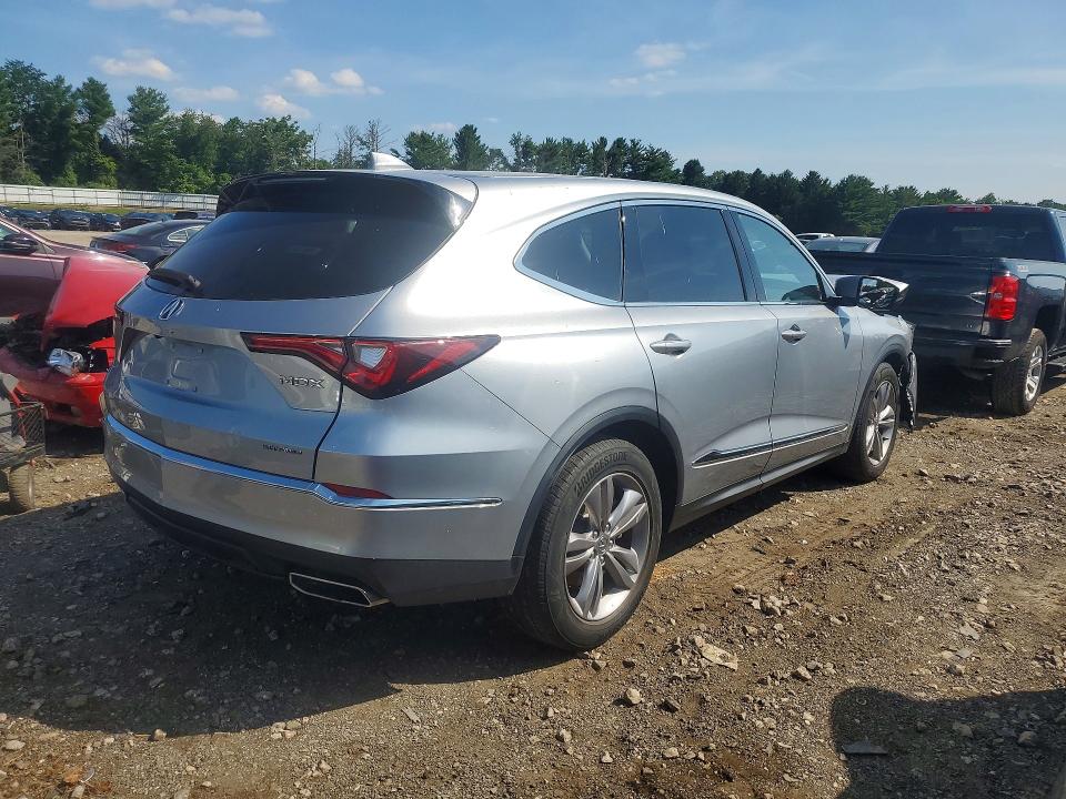 2023 Acura Mdx VIN 5J8YE1H3XPL032635 COPART salvage auction — FRONT END, Pa - Certificate Of Salvage, sold $11,575 on 2026-09-01 (photo 3)