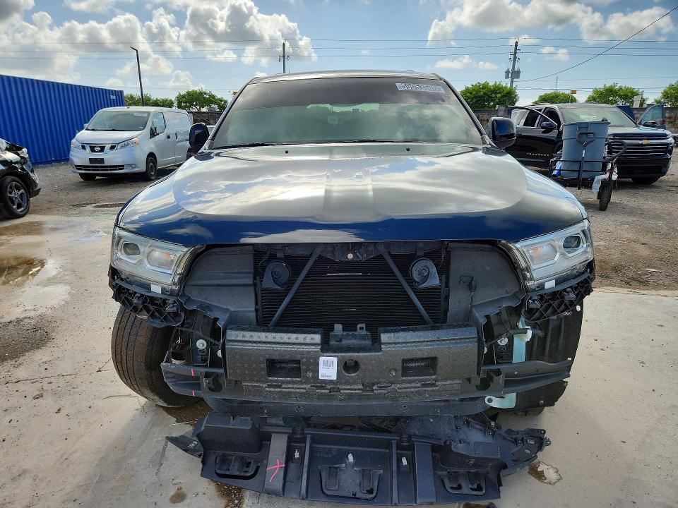 2024 Dodge Durango VIN 1C4RDJAG6RC115033 COPART salvage auction — FRONT END, FL - CERTIFICATE OF TITLE, sold $13,400 on 2026-07-20 (photo 5)