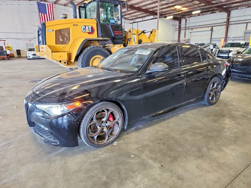 2019 Alfa romeo Giulia VIN ZARFAMAN4K7622335 COPART salvage auction — REAR END, Fl - Cert Of Title Slvg Rebuildable, sold $4,450 on 2026-08-24 (photo 1)