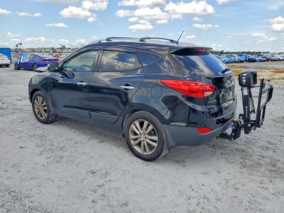 2013 Hyundai VIN KM8JU3AC3DU548362 COPART salvage auction — FRONT END, Fl - Cert Of Title Slvg Rebuildable, sold $1,850 on 2026-07-14 (photo 2)