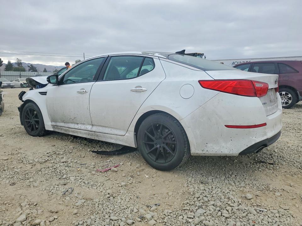 2014 Kia VIN 5XXGN4A7XEG348283 COPART salvage auction — FRONT END, Ca - Salvage Certificate, sold $250 on 2026-07-23 (photo 2)