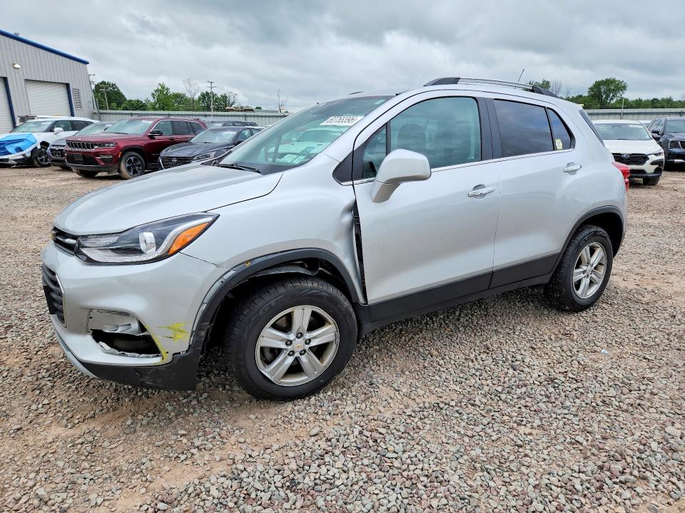 2019 Chevrolet Trax VIN KL7CJPSB5KB953034 COPART salvage auction — FRONT END, Ny - Mv-907A Salvage Certificate, sold $1,900 on 2026-08-01 (photo 1)