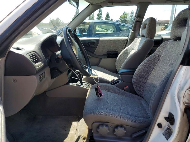 2002 Subaru Forester VIN JF1SF63522H749281 COPART salvage auction — NORMAL WEAR, Ca - Dis/Dlr/Exp Only Clean Title, sold $600 on 2026-07-28 (photo 7)
