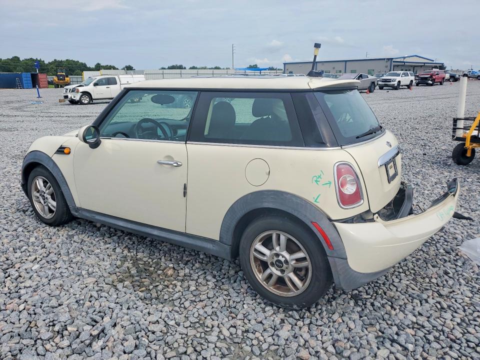 2011 Mini Cooper VIN WMWSU3C53BT099854 COPART salvage auction — FRONT END, FL - CERTIFICATE OF DESTRUCTION, sold $400 on 2026-08-07 (photo 2)