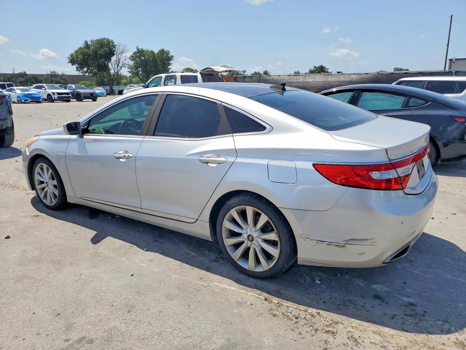 2013 Hyundai Azera VIN KMHFH4JGXDA300226 COPART salvage auction — FRONT END, Fl - Cert Of Title Slvg Rebuildable, sold $375 on 2026-07-28 (photo 2)