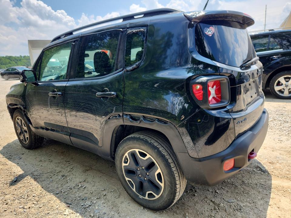 2017 Jeep Renegade VIN ZACCJBCB0HPG53727 COPART salvage auction — BURN, Oh - Cert Of Title-Salvage, sold $1,800 on 2026-08-05 (photo 2)