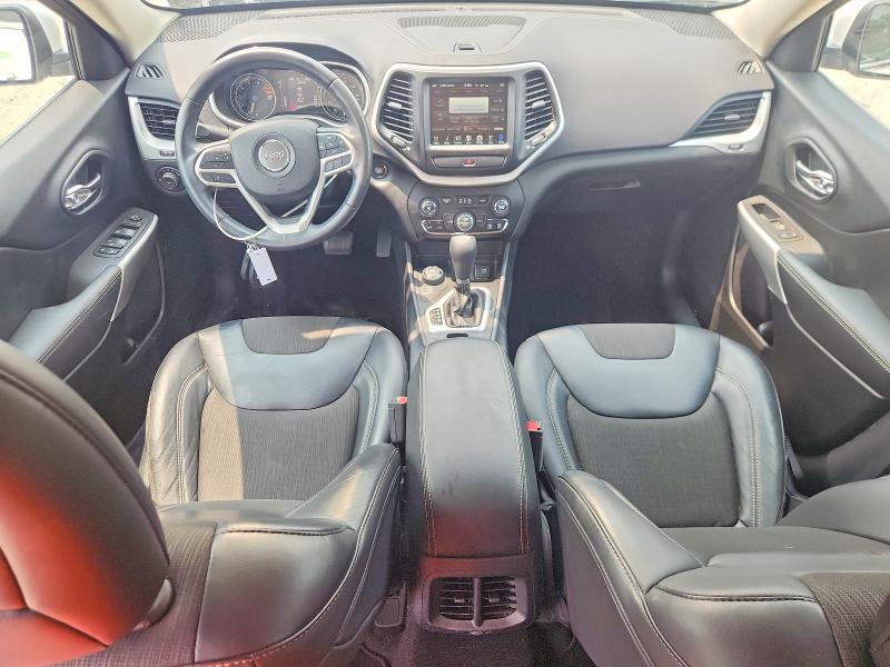 2018 Jeep Cherokee VIN 1C4PJMLX7JD506205 COPART salvage auction — FRONT END, VA - CERT OF TITLE - SALVAGE, sold $1,600 on 2026-07-22 (photo 8)