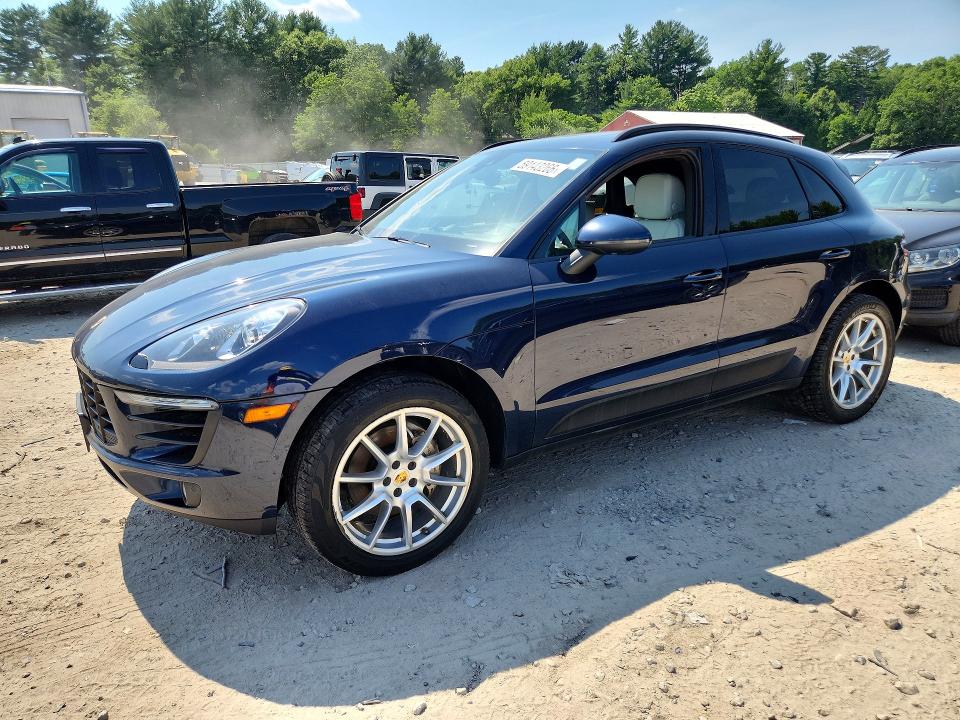 2018 Porsche Macan VIN WP1AB2A52JLB35483 COPART salvage auction — MECHANICAL, Ma - Certificate Of Title, sold $4,850 on 2026-07-09 (photo 1)