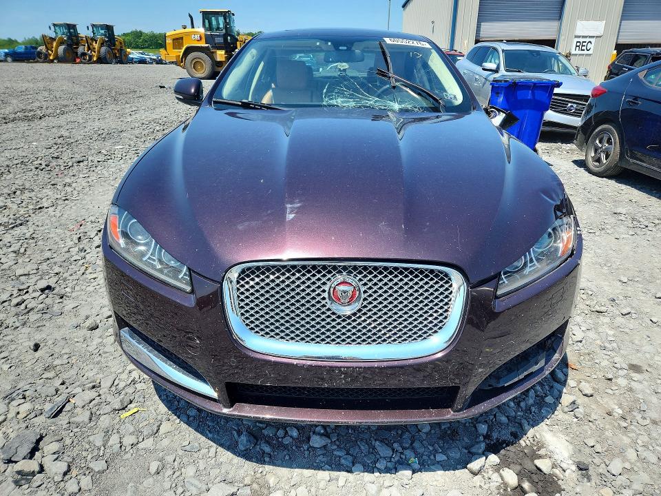 2015 Jaguar Xf VIN SAJWJ0FF6F8U70564 COPART salvage auction — FRONT END, Pa - Certificate Of Salvage, sold $700 on 2026-07-22 (photo 5)