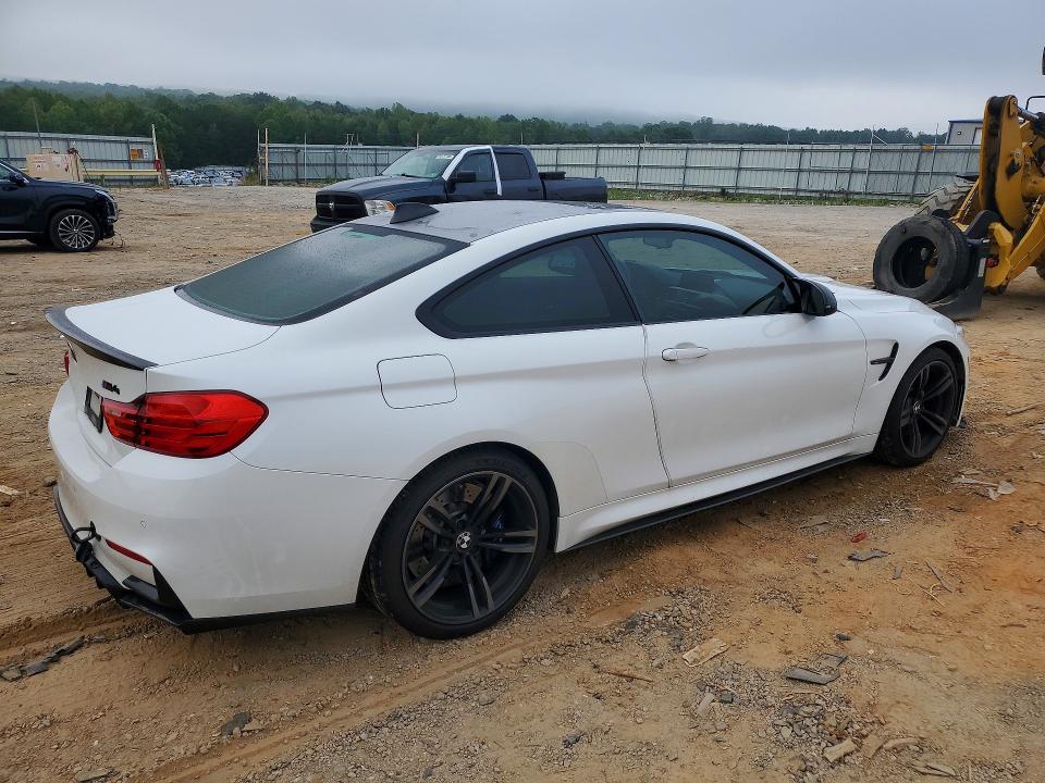 2015 BMW M4 VIN WBS3R9C57FK333042 COPART salvage auction — MECHANICAL, Va - Cert Of Title - Salvage, sold $10,400 on 2026-07-24 (photo 3)