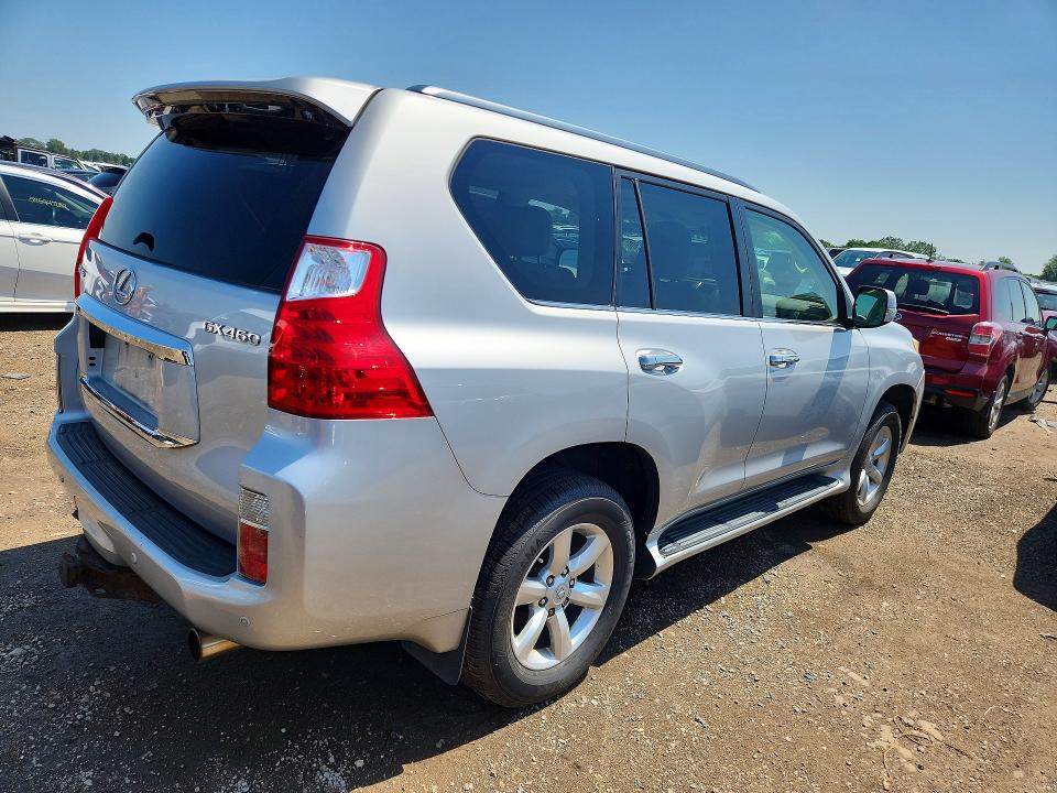 2010 Lexus Gx 460 VIN JTJBM7FXXA5002155 COPART salvage auction — MINOR DENT/SCRATCHES, IL - CERTIFICATE OF TITLE (P), sold $10,800 on 2026-07-28 (photo 3)