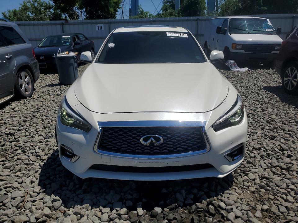 2021 Infiniti Q50 VIN JN1EV7BR2MM752036 COPART salvage auction — NORMAL WEAR, Wv - Certificate Of Title (P), sold $1,400 on 2026-07-29 (photo 5)