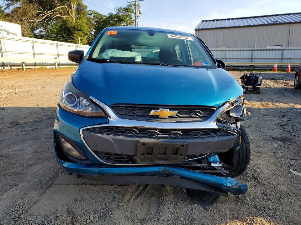 2020 Chevrolet Spark VIN KL8CB6SA1LC470100 COPART salvage auction — FRONT END, Va - Cert Of Title - Salvage, sold $175 on 2026-07-24 (photo 5)