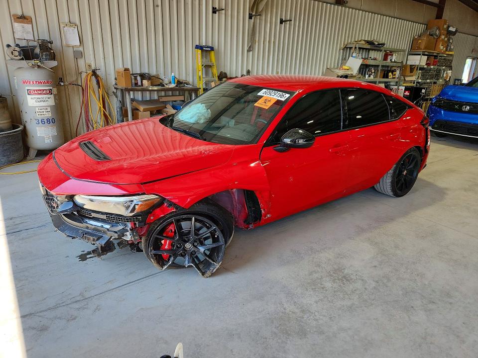 2026 Honda Civic VIN JHMFL5G40TX000551 COPART salvage auction — FRONT END, Pa - Certificate Of Salvage, sold $9,000 on 2026-07-24 (photo 1)