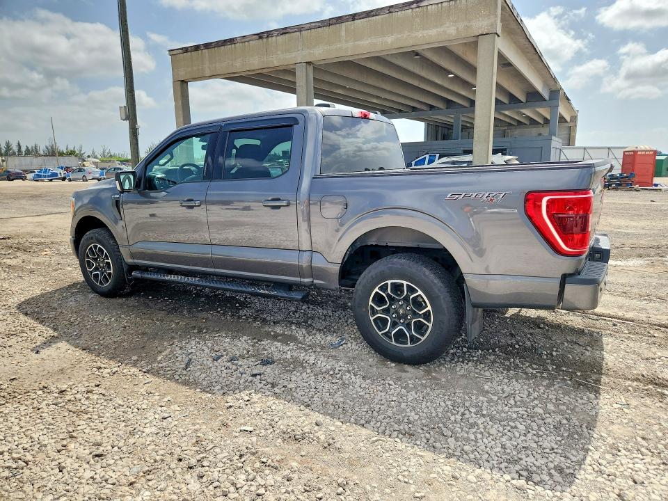 2022 Ford F-150 VIN 1FTFW1E81NFA85142 COPART salvage auction — MECHANICAL, Pa - Cert Of Salvage-W=Flood Veh, sold $13,100 on 2026-07-28 (photo 2)