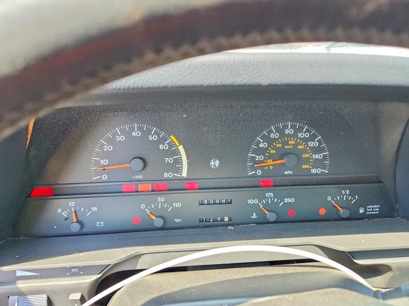 1991 Alfa romeo 164 VIN ZAREA43L5M6186854 COPART salvage auction — FRONT END, CO - DIS/DLR/EXP ONLY CLEAN TITLE, sold $275 on 2026-08-06 (photo 9)