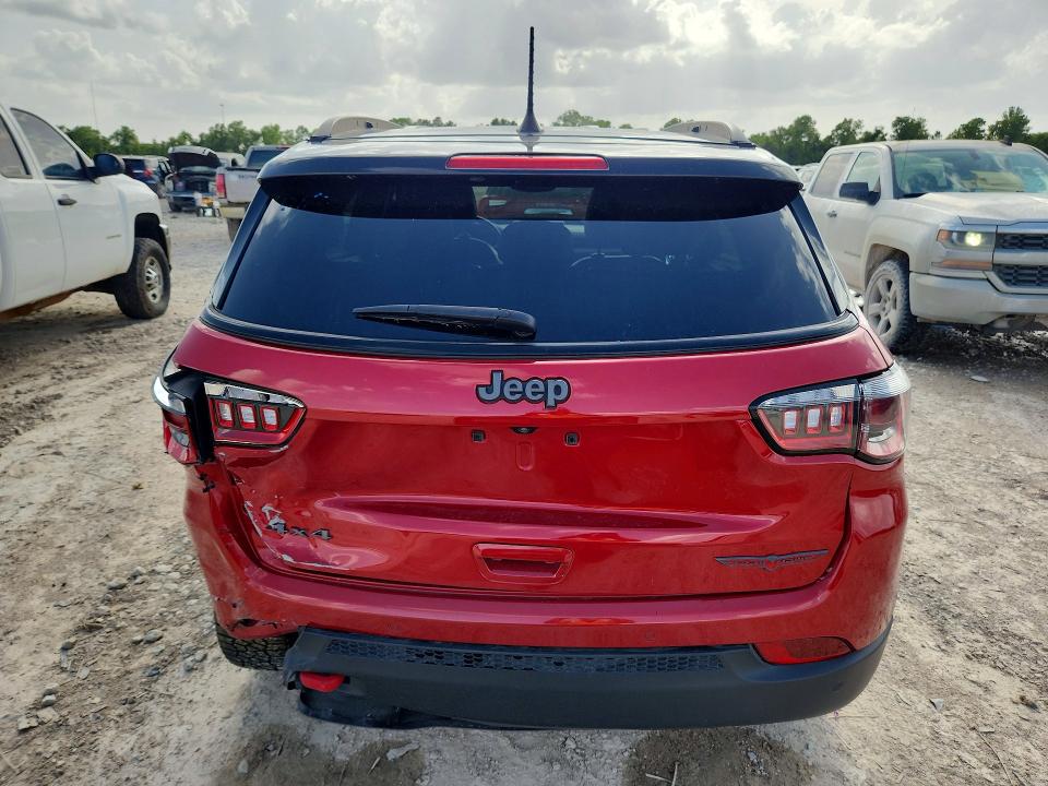 2025 Jeep Compass VIN 3C4NJDDN5ST581792 COPART salvage auction — REAR END, Tx - Salvage Vehicle Title, sold $8,900 on 2026-07-31 (photo 6)