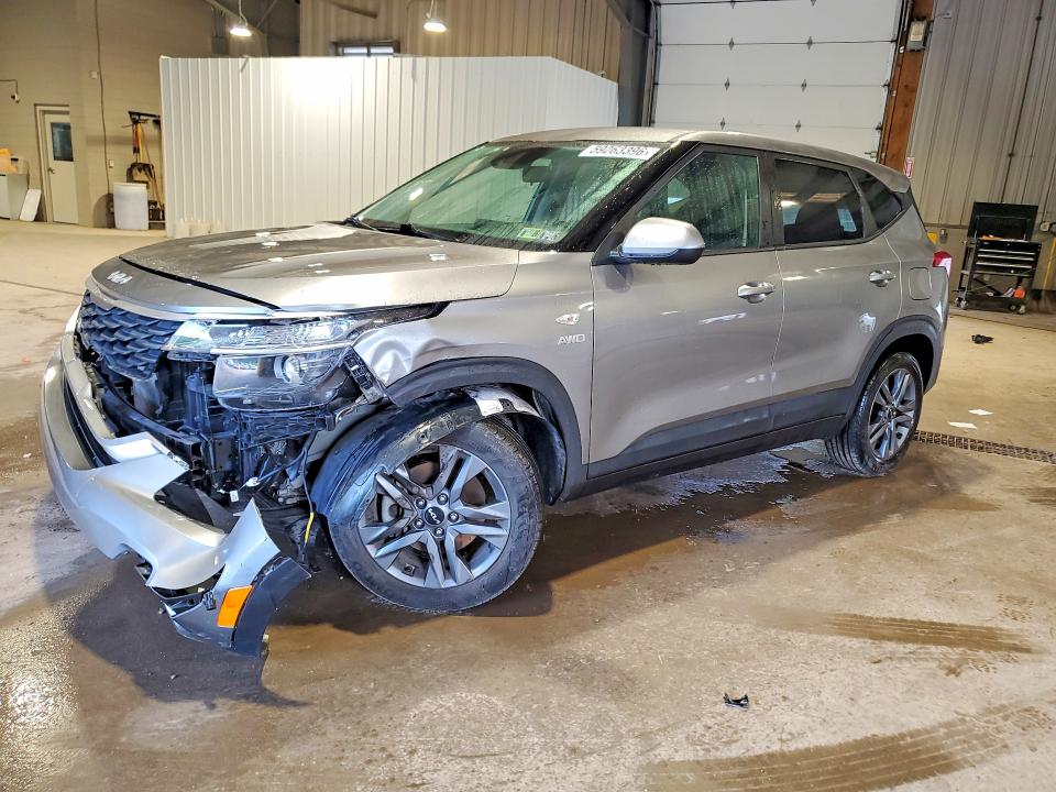 2023 Kia Seltos VIN KNDEPCAA1P7432415 COPART salvage auction — FRONT END, Pa - Certificate Of Salvage, sold $5,500 on 2026-07-15 (photo 1)