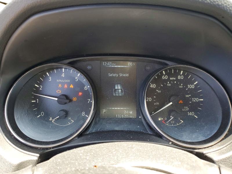 2017 Nissan Rogue VIN JN8AT2MT8HW396011 COPART salvage auction — REAR END, Ca - Lien Papers-Salvage Or Ac, sold $1,250 on 2026-07-30 (photo 9)
