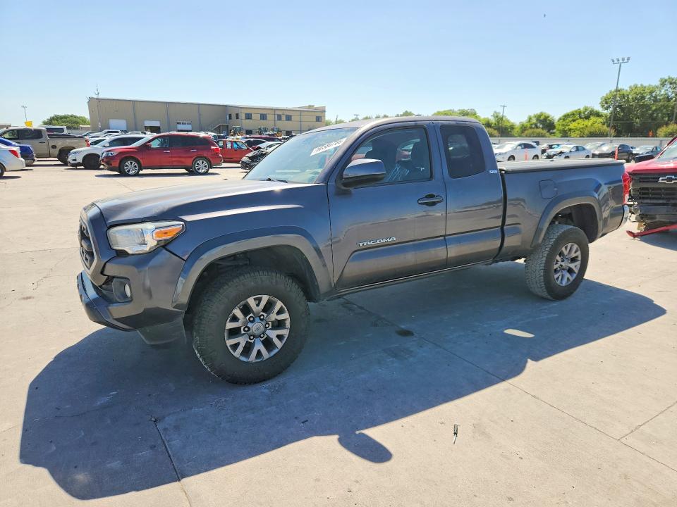 2017 Toyota Tacoma VIN 5TFSZ5AN4HX072781 COPART salvage auction — FRONT END, Tx - Salvage Vehicle Title, sold $8,600 on 2026-07-23 (photo 1)