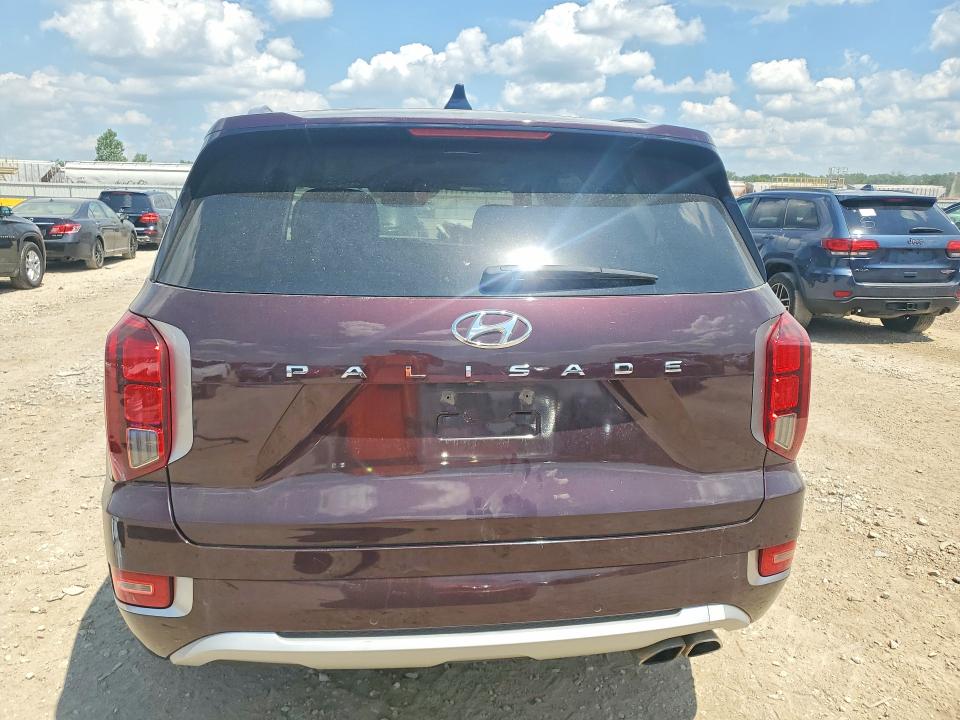 2021 Hyundai Palisade VIN KM8R54HE8MU283953 COPART salvage auction — FRONT END, Mo - Salvage Certificate Of Title, sold $100 on 2026-07-30 (photo 6)