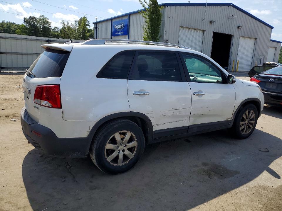2011 Kia Sorento VIN 5XYKUDA29BG153851 COPART salvage auction — REAR END, Oh - Certificate Of Title, sold $950 on 2026-07-27 (photo 3)