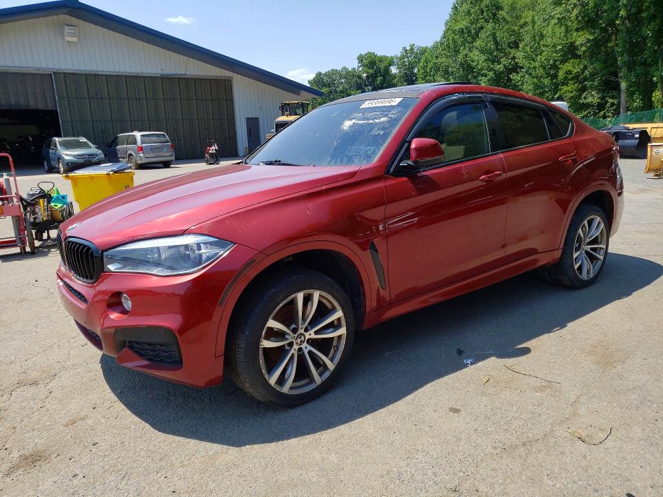 2018 BMW X6 VIN 5UXKU2C54J0X49593 COPART salvage auction — SIDE, NY - CERTIFICATE OF TITLE, sold $10,900 on 2026-07-27 (photo 1)