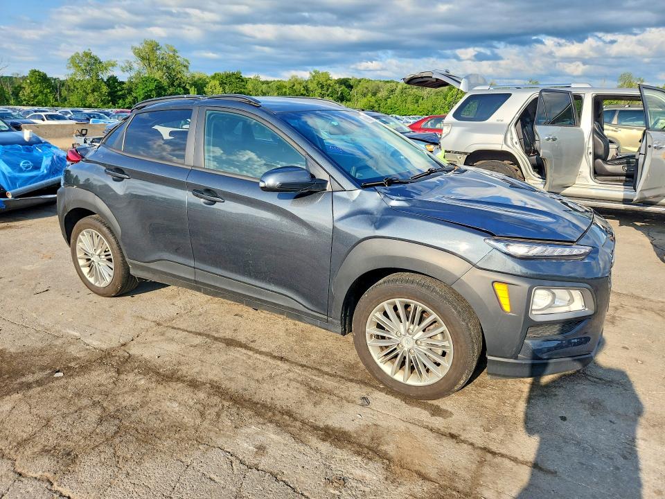 2020 Hyundai Kona VIN KM8K2CAA3LU548093 COPART salvage auction — WATER/FLOOD, Ny - Mv-907A Salvage Certificate, sold $350 on 2026-07-28 (photo 4)