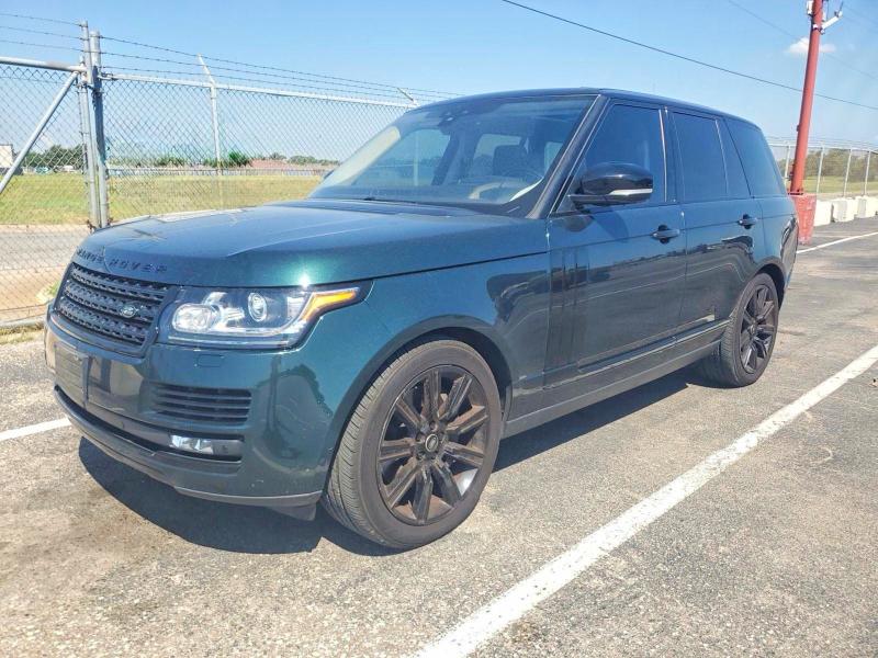 2017 Land rover RANGE ROVER VIN SALGS2FV2HA357783 COPART salvage auction — NORMAL WEAR, KS - CERTIFICATE OF TITLE (P), sold $7,700 on 2026-07-23 (photo 1)