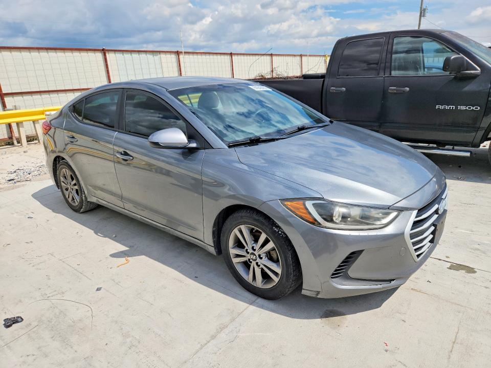 2018 Hyundai Elantra VIN KMHD84LF7JU592892 COPART salvage auction — REAR END, Tx - Certificate Of Title, sold $1,900 on 2026-07-31 (photo 4)